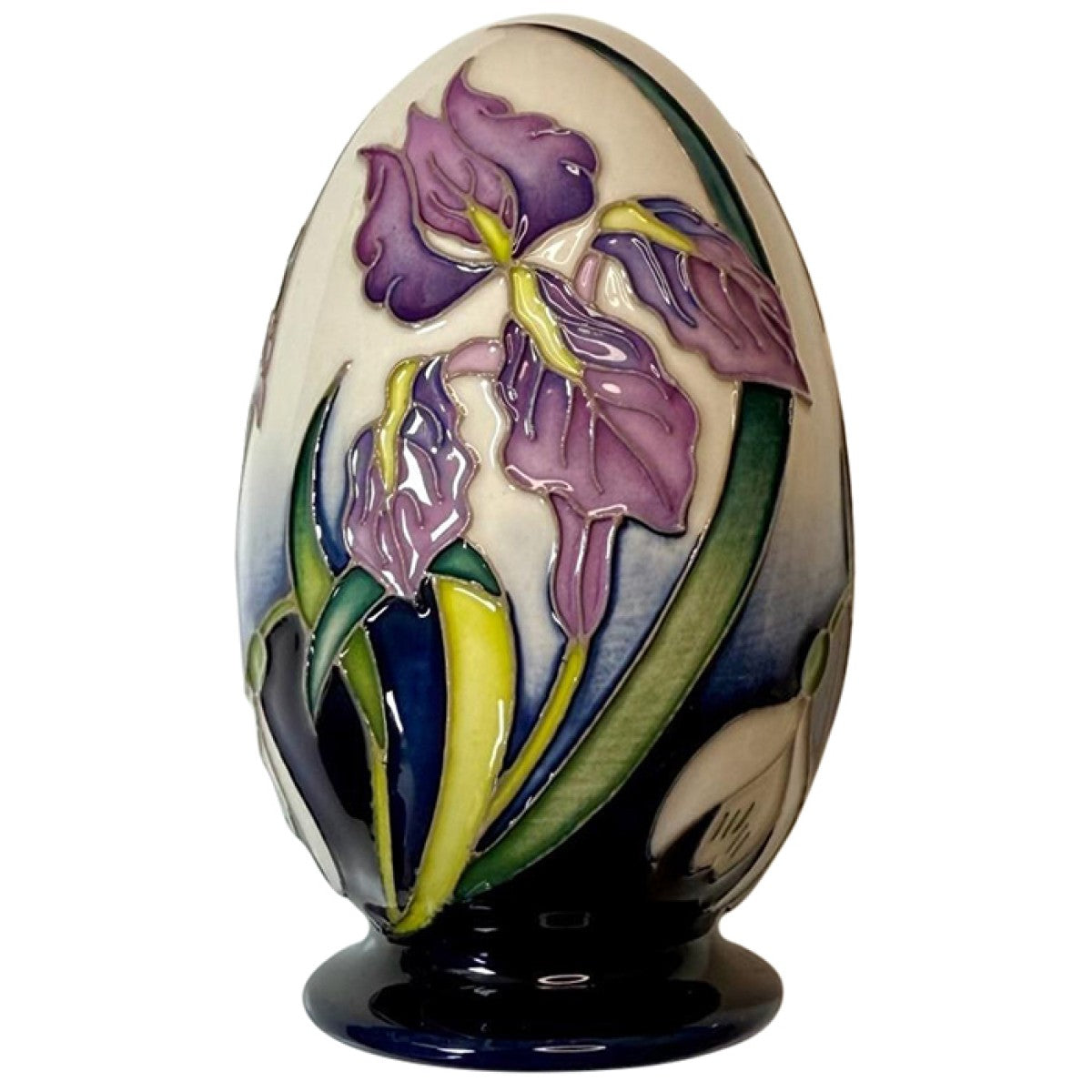 Moorcroft Lady of Sorrows Egg-Goviers