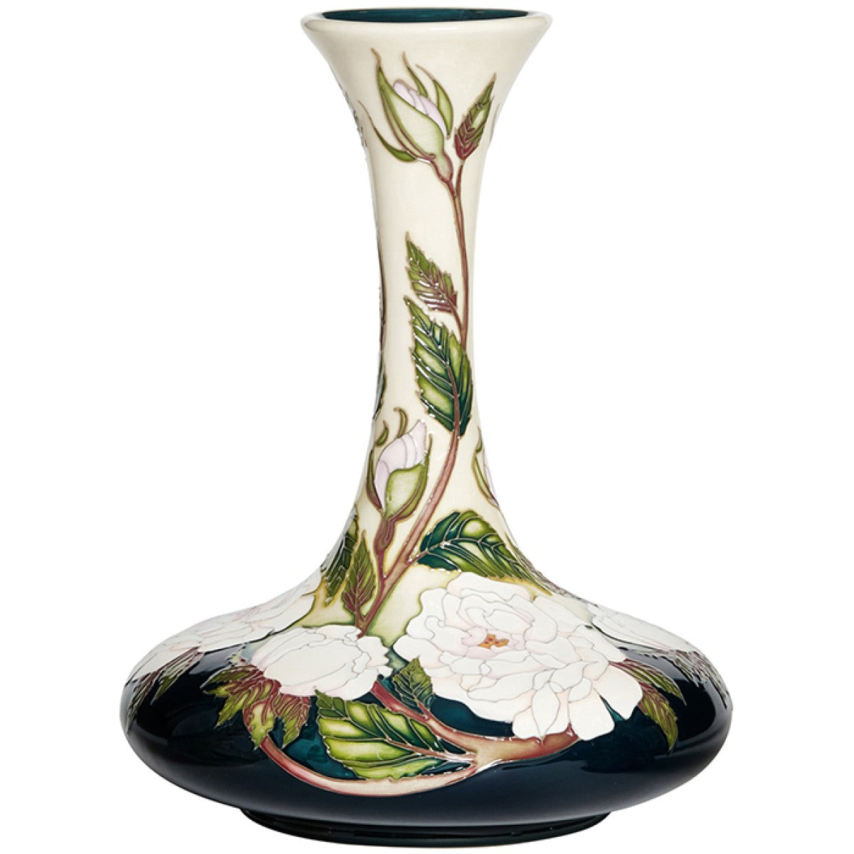 Moorcroft Madame Rose Vase-Goviers
