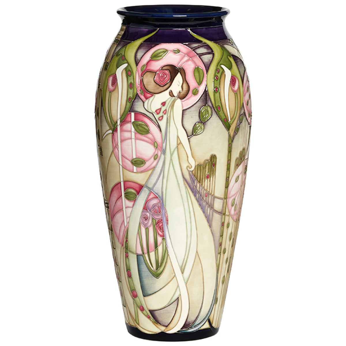 Moorcroft Margaret Vase-Goviers