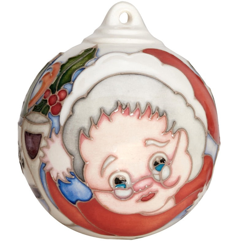 Moorcroft Mrs Christmas Bauble-Goviers