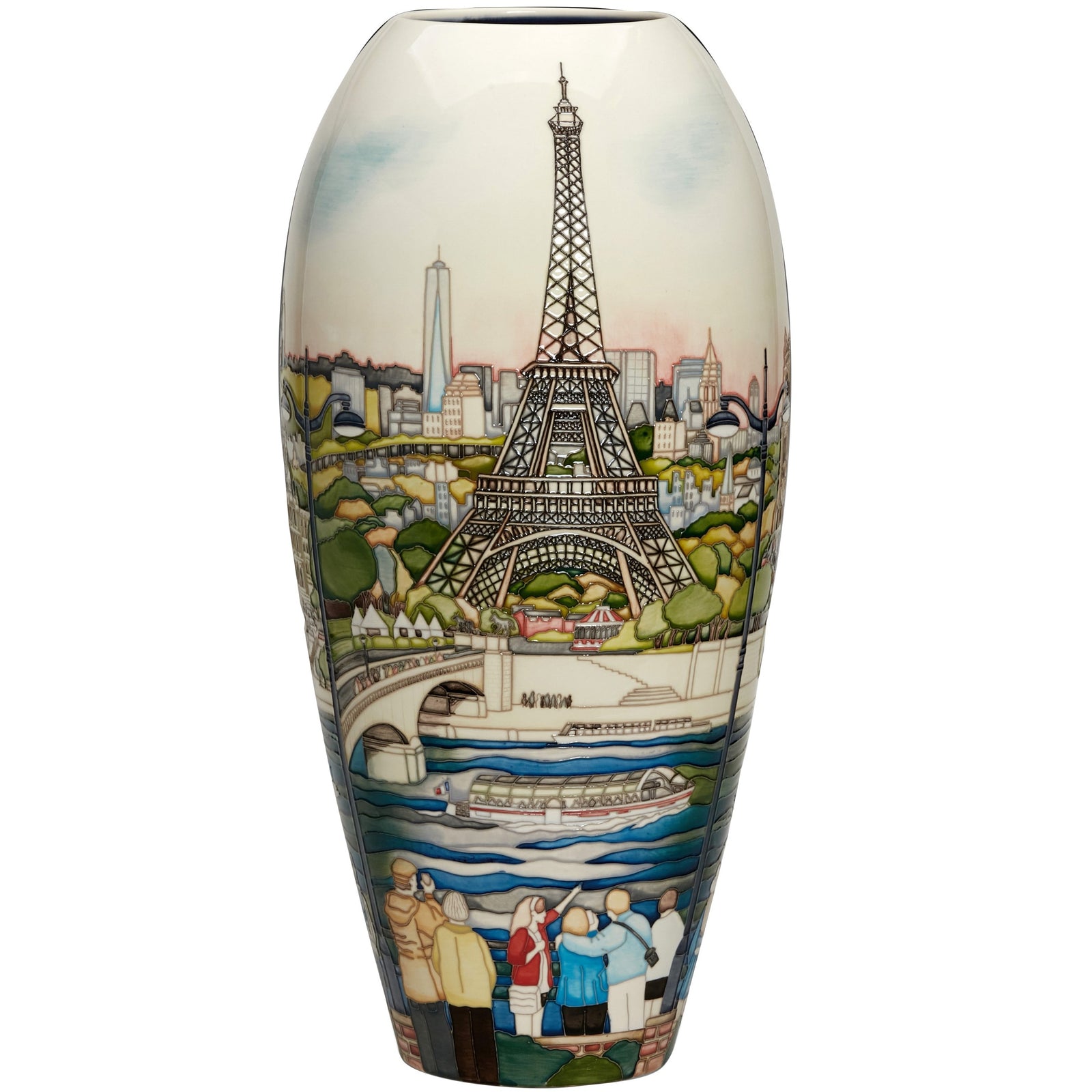 Moorcroft Paris Vase-Goviers