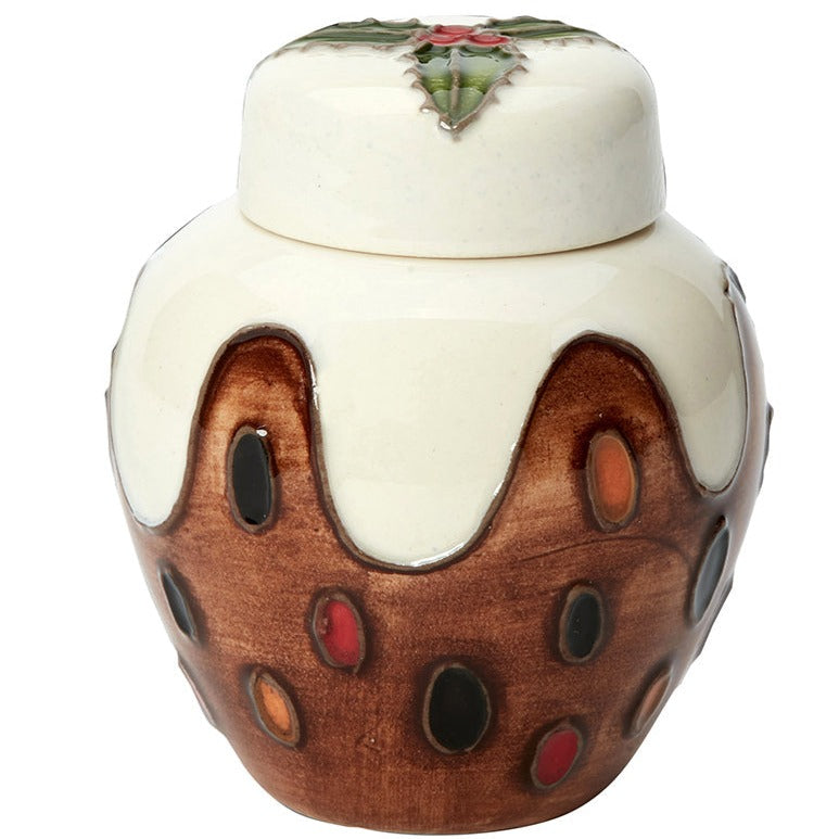 Moorcroft Plum Pudding Vase-Goviers