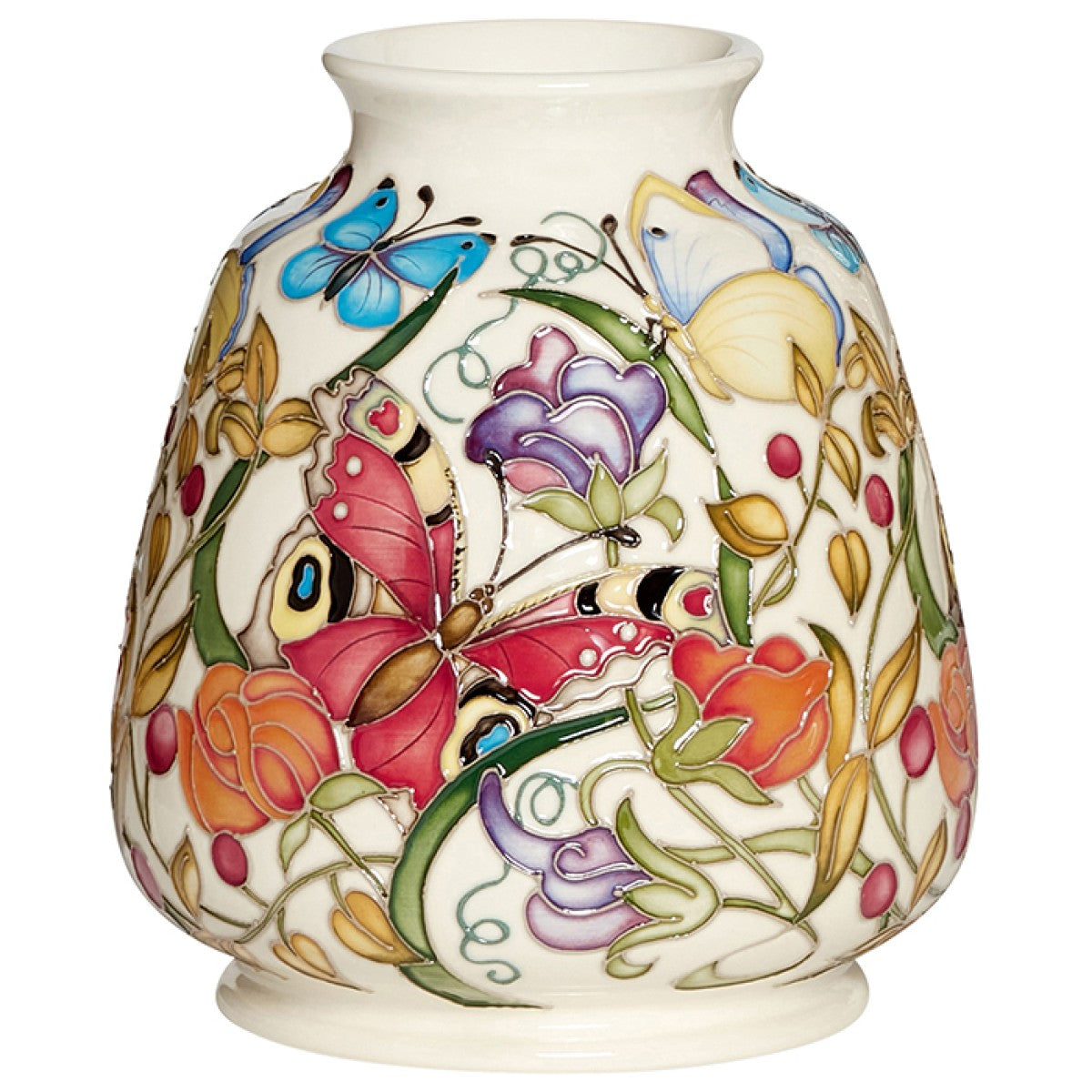 Moorcroft Proud as a Peacock Vase-Goviers