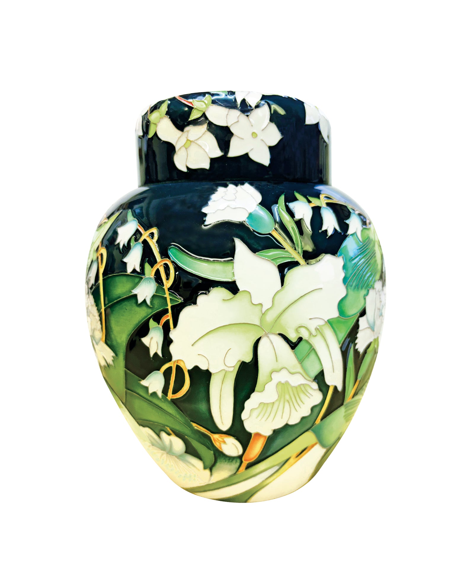Moorcroft Queen Elizabeth II Centenary Tribute Ginger Jar-Goviers