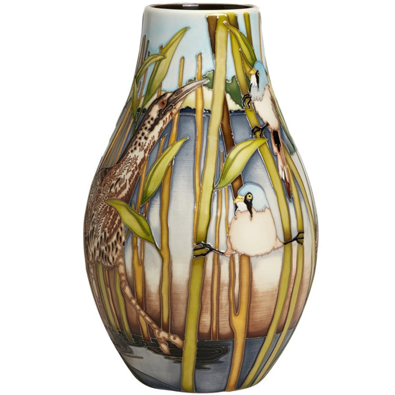 Moorcroft Secrets of the Reedbed Vase-Goviers