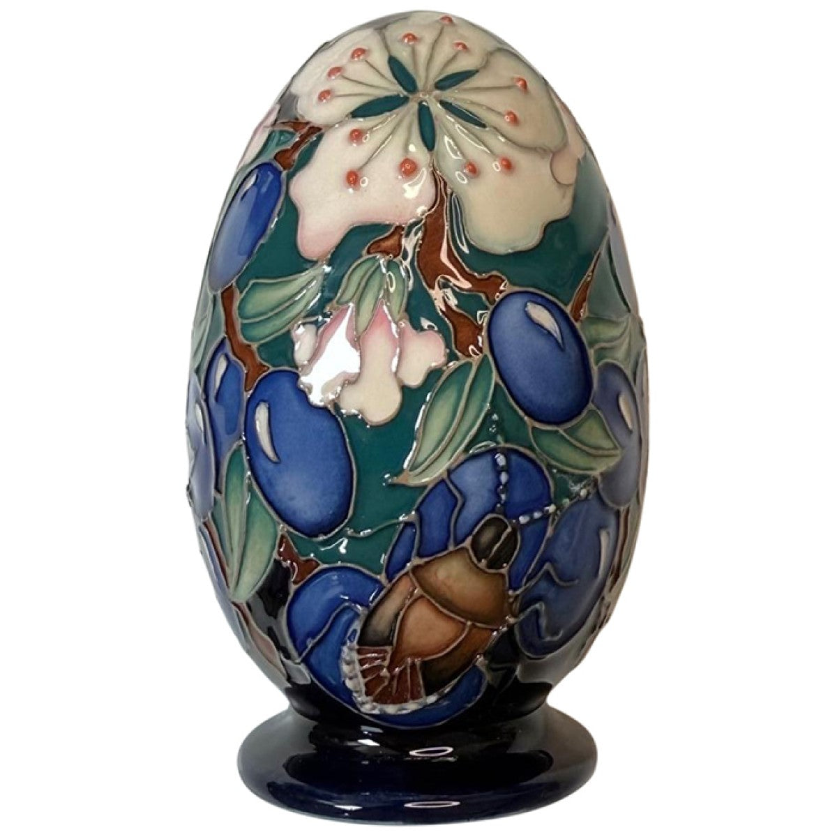 Moorcroft Sloe Berries Egg-Goviers