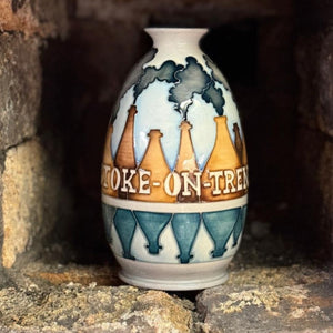 Moorcroft Stoke On Trent 100 Vase119/7 NEW