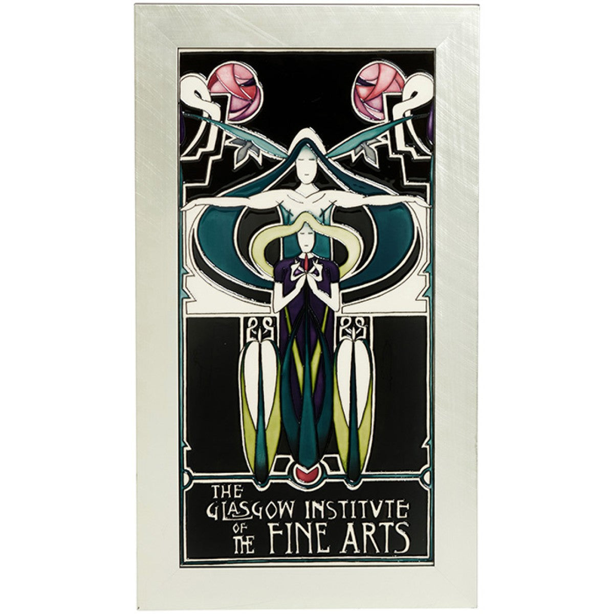 Moorcroft The Glasgow Institute Plaque-Goviers