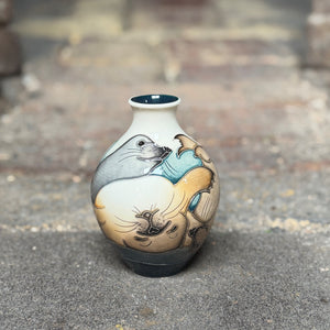 Moorcroft The King's Path - Cumbrian Sands Vase-Goviers