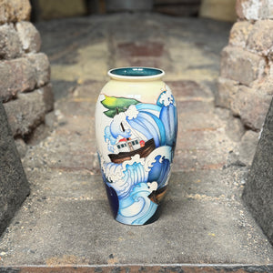 Moorcroft The King's Path - Guardian of the White Cliffs Vase-Goviers