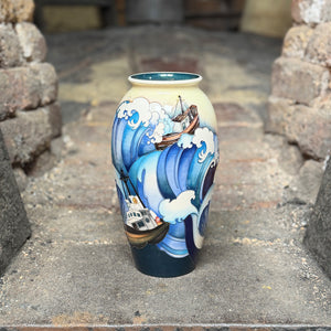Moorcroft The King's Path - Guardian of the White Cliffs Vase-Goviers