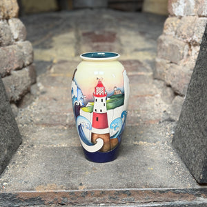 Moorcroft The King's Path - Guardian of the White Cliffs Vase-Goviers