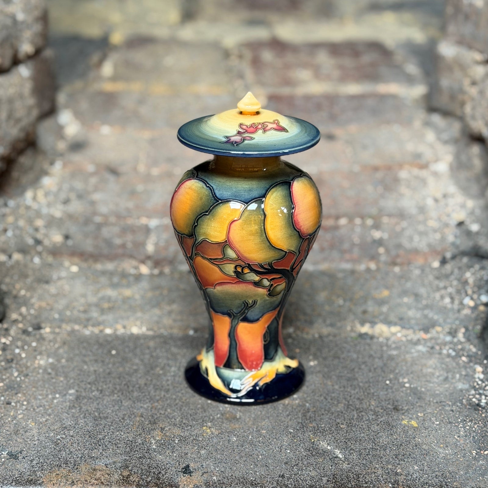 Moorcroft The King's Path - Minsmere Eventide Vase-Goviers