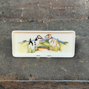 Moorcroft The Loyal Companions Terrier Tray-Goviers