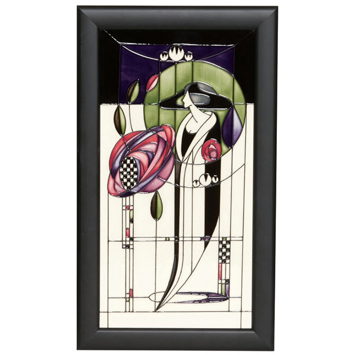 Moorcroft The Margaret that Would Be Plaque-Goviers