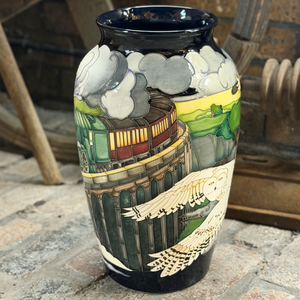 Moorcroft The Ribblehead Express Vase-Goviers