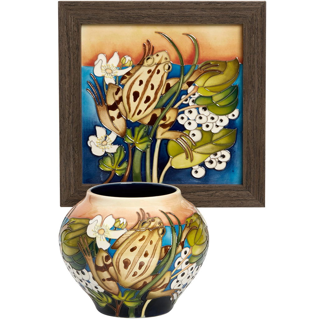 Moorcroft The Wildlife Pond Plaque-Goviers