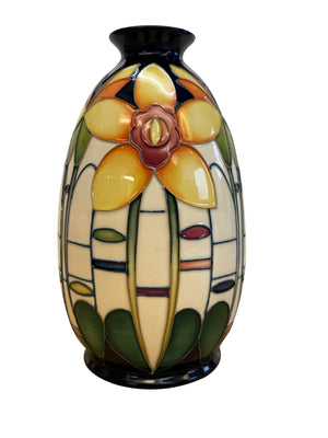 Moorcroft Timeless Daffodil Vase-Goviers