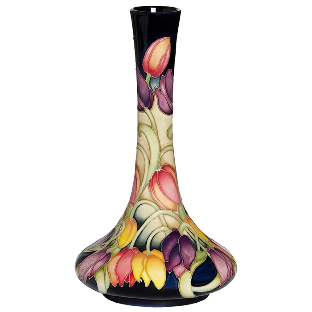 Moorcroft Tulips for Old Amsterdam Vase-Goviers