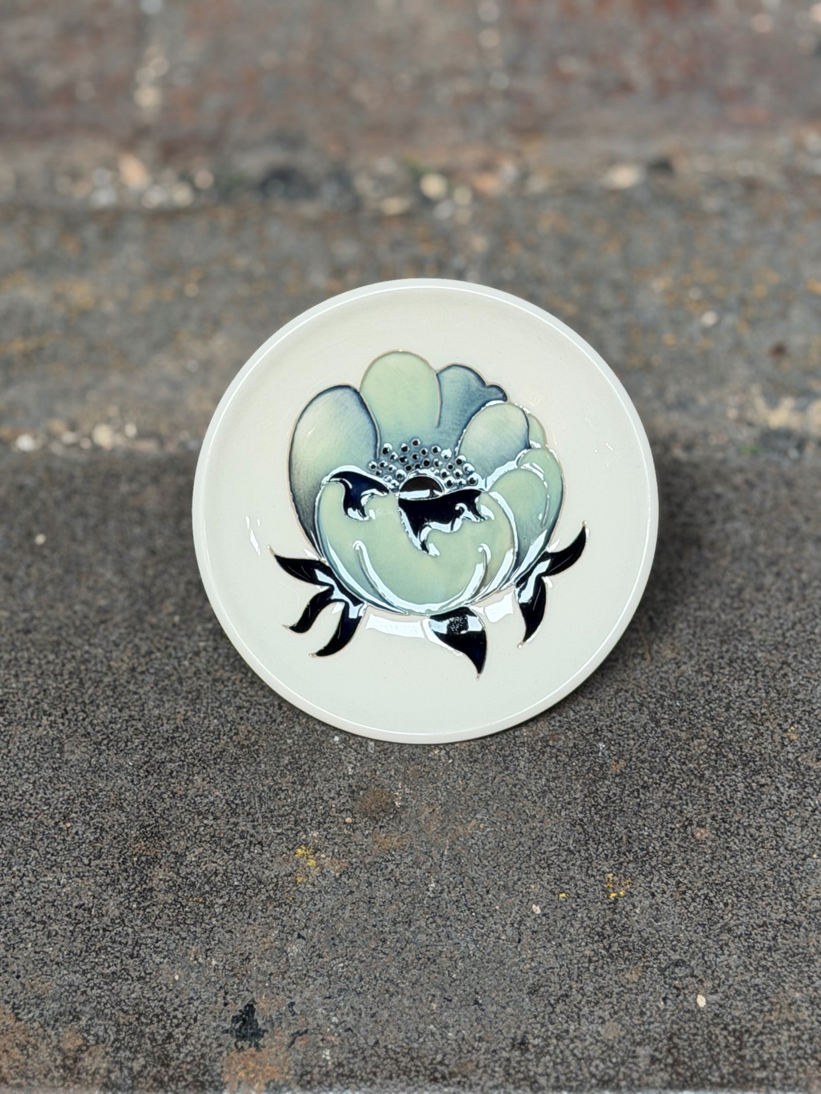 Moorcroft Voyager Poppy Coaster-Goviers