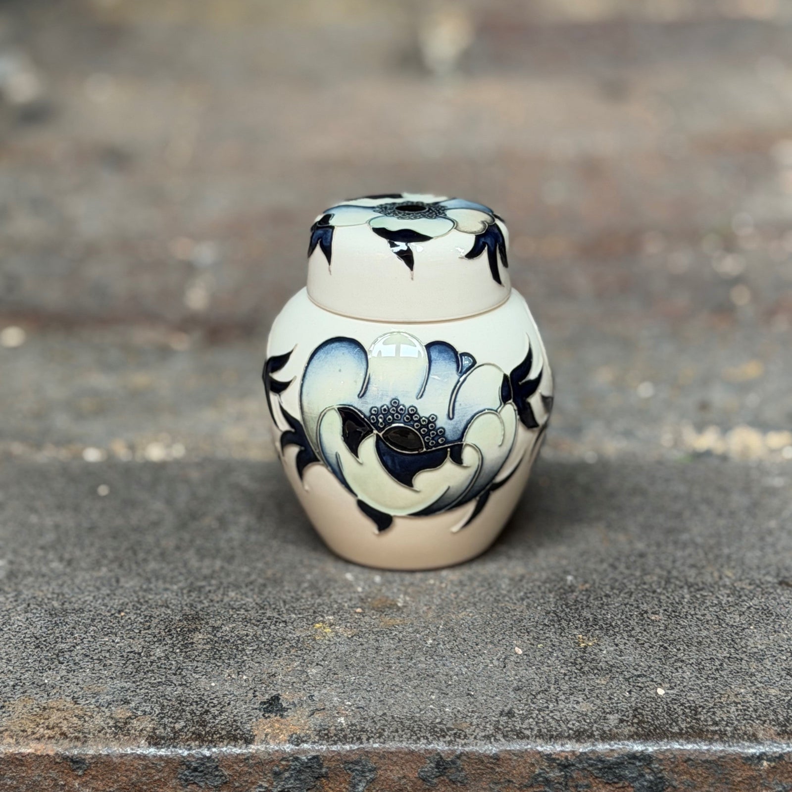 Moorcroft Voyager Poppy Ginger Jar-Goviers