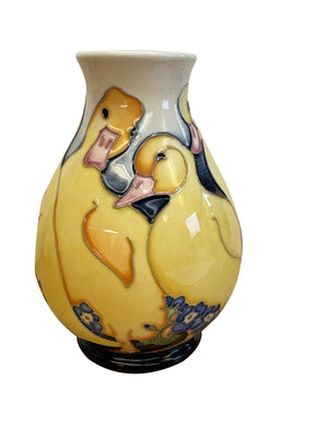 Moorcroft Waddle Like A Duckling Vase-Goviers