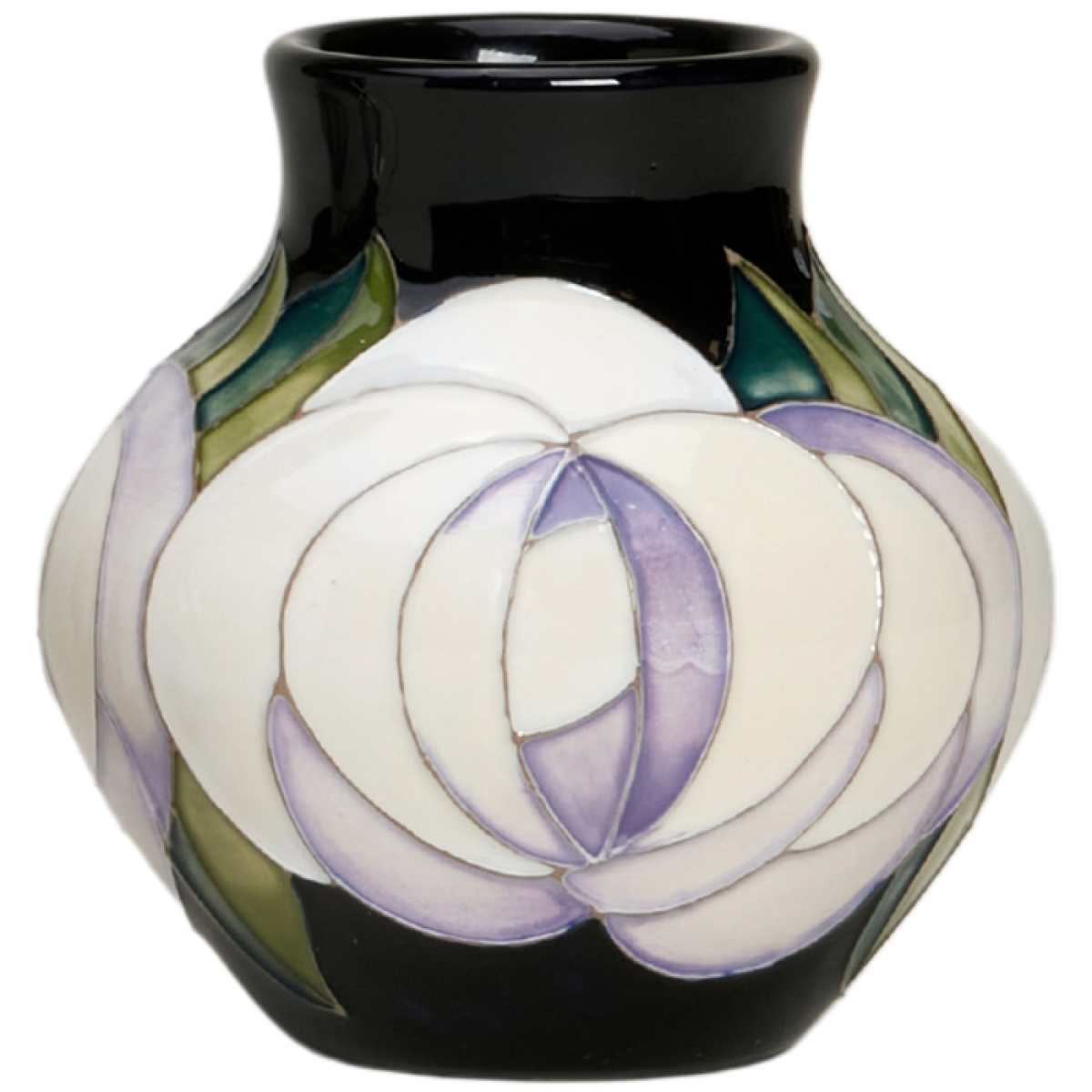 Moorcroft White Rose Vase-Goviers