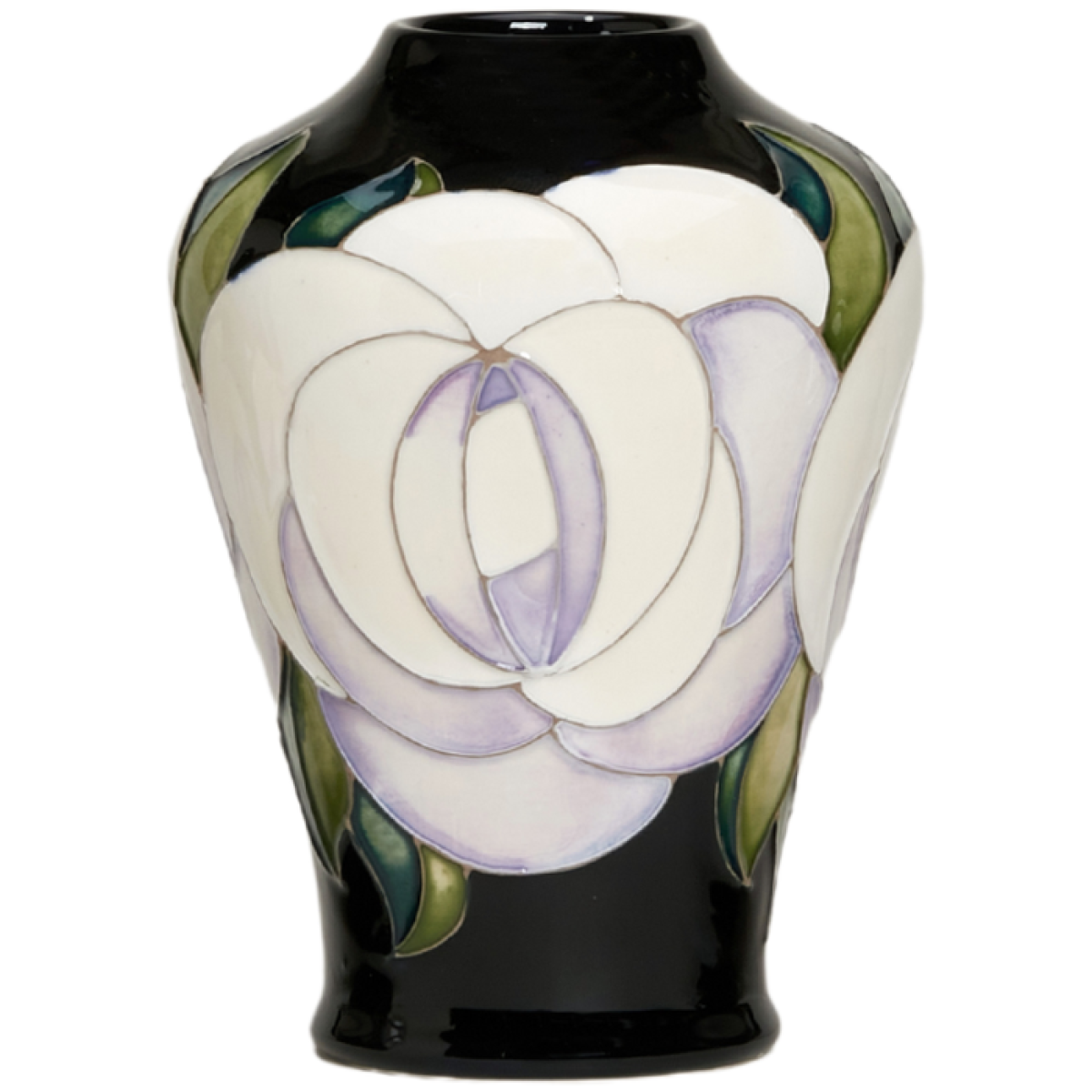 Moorcroft White Rose Vase-Goviers