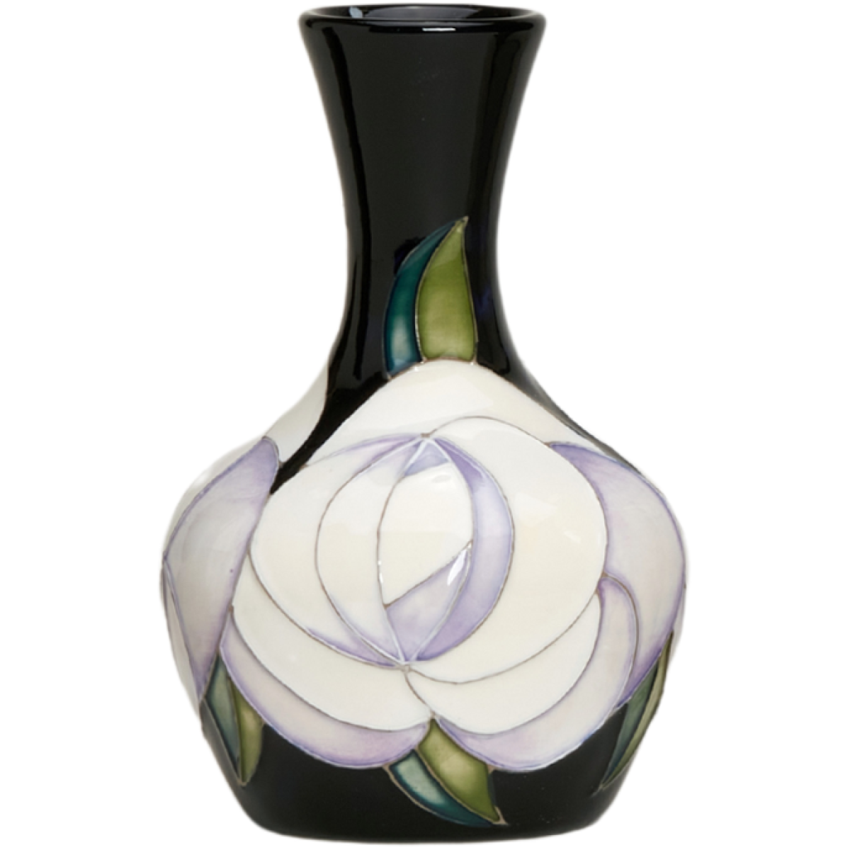 Moorcroft White Rose Vase-Goviers