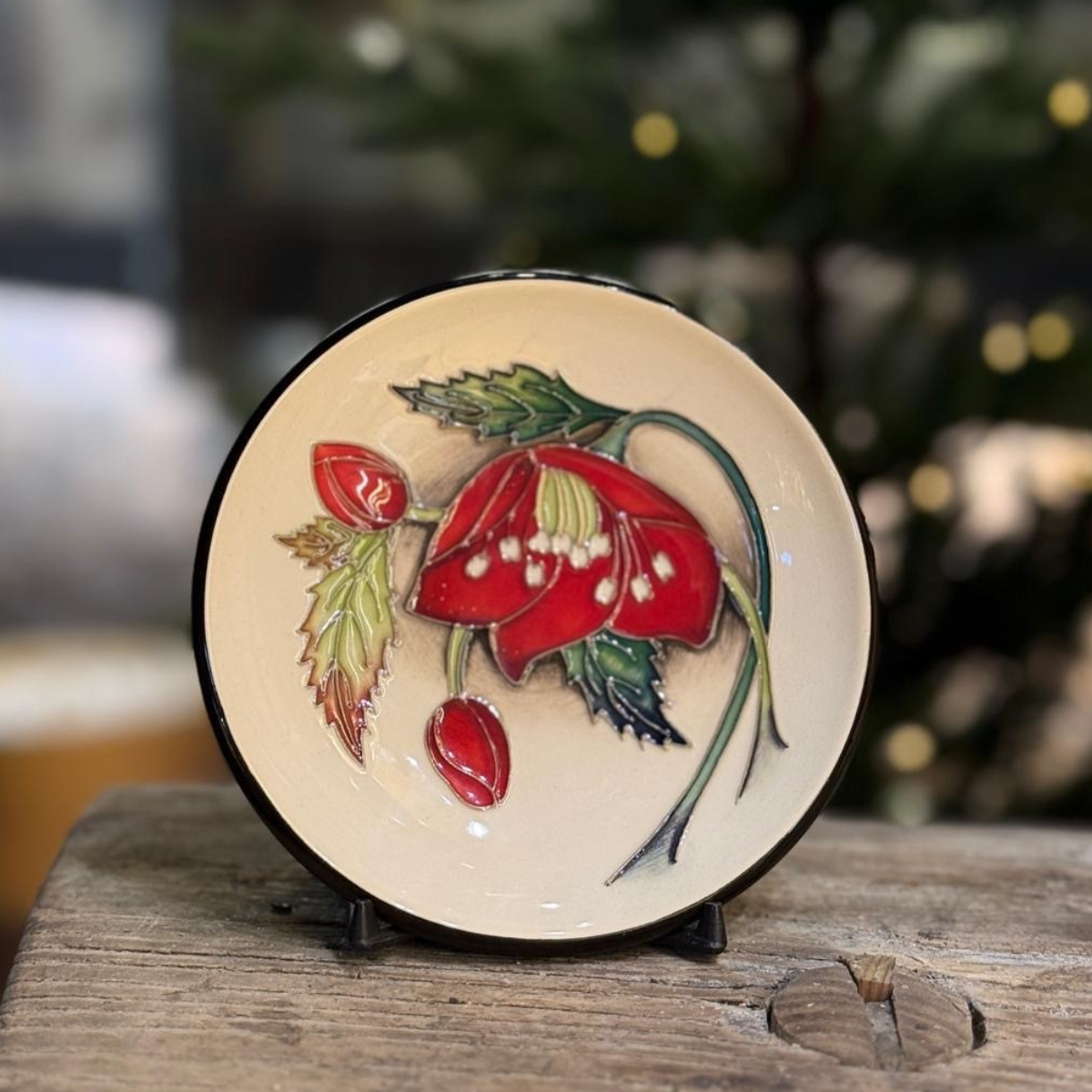 Moorcroft Winter Garden tray 780/4 NEW-Goviers