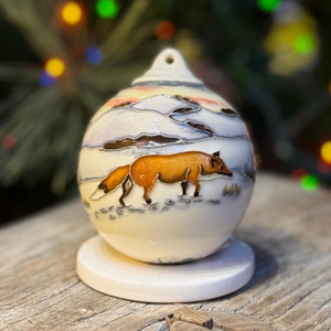 Moorcroft Woodside Farm Bauble NEW-Goviers