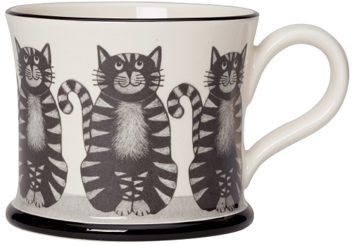 Moorland Pottery Cat Mug-Goviers