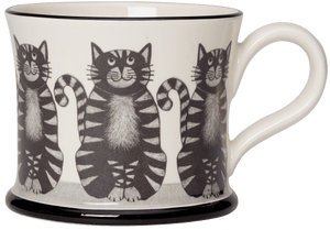Moorland Pottery Cat Mug-Goviers