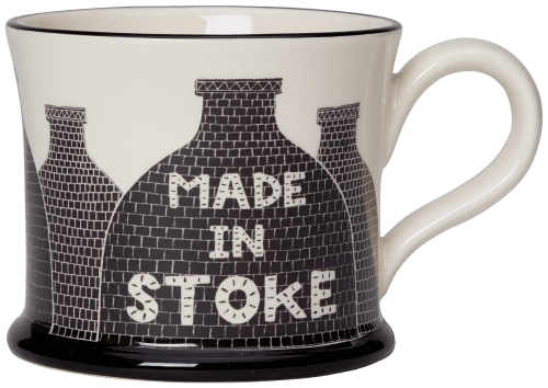 Moorland Pottery Made In Stoke Mug-Goviers