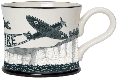 Moorland Pottery Spitfire Mug-Goviers