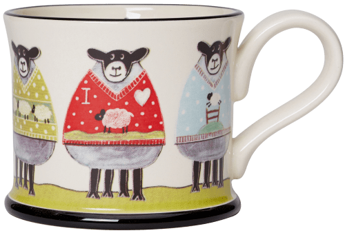 Moorland Pottery Woolly Jumpers Mug-Goviers