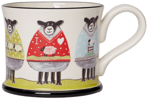 Moorland Pottery Woolly Jumpers Mug-Goviers