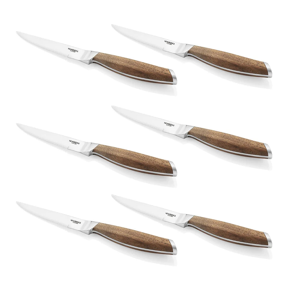 Newbridge Silverware 6 Piece Steak Knife Set-Goviers