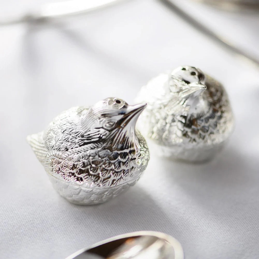 Newbridge Silverware Bird Salt & Pepper set-Goviers