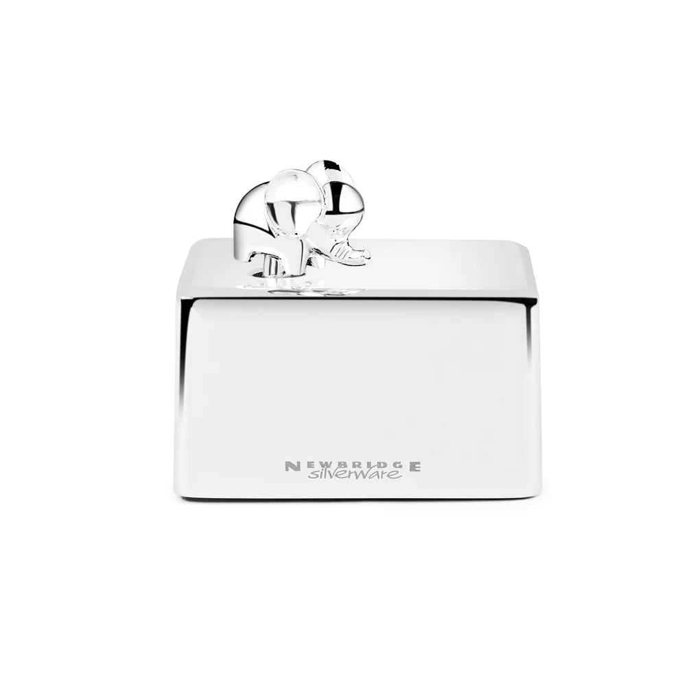 Newbridge Silverware Elephant Music Box-Goviers