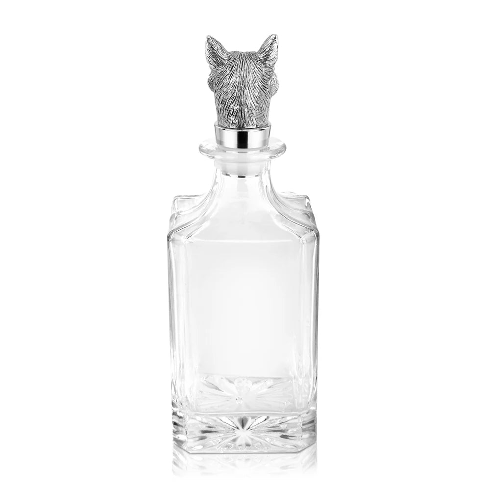 Newbridge Silverware Fox Head Decanter-Goviers