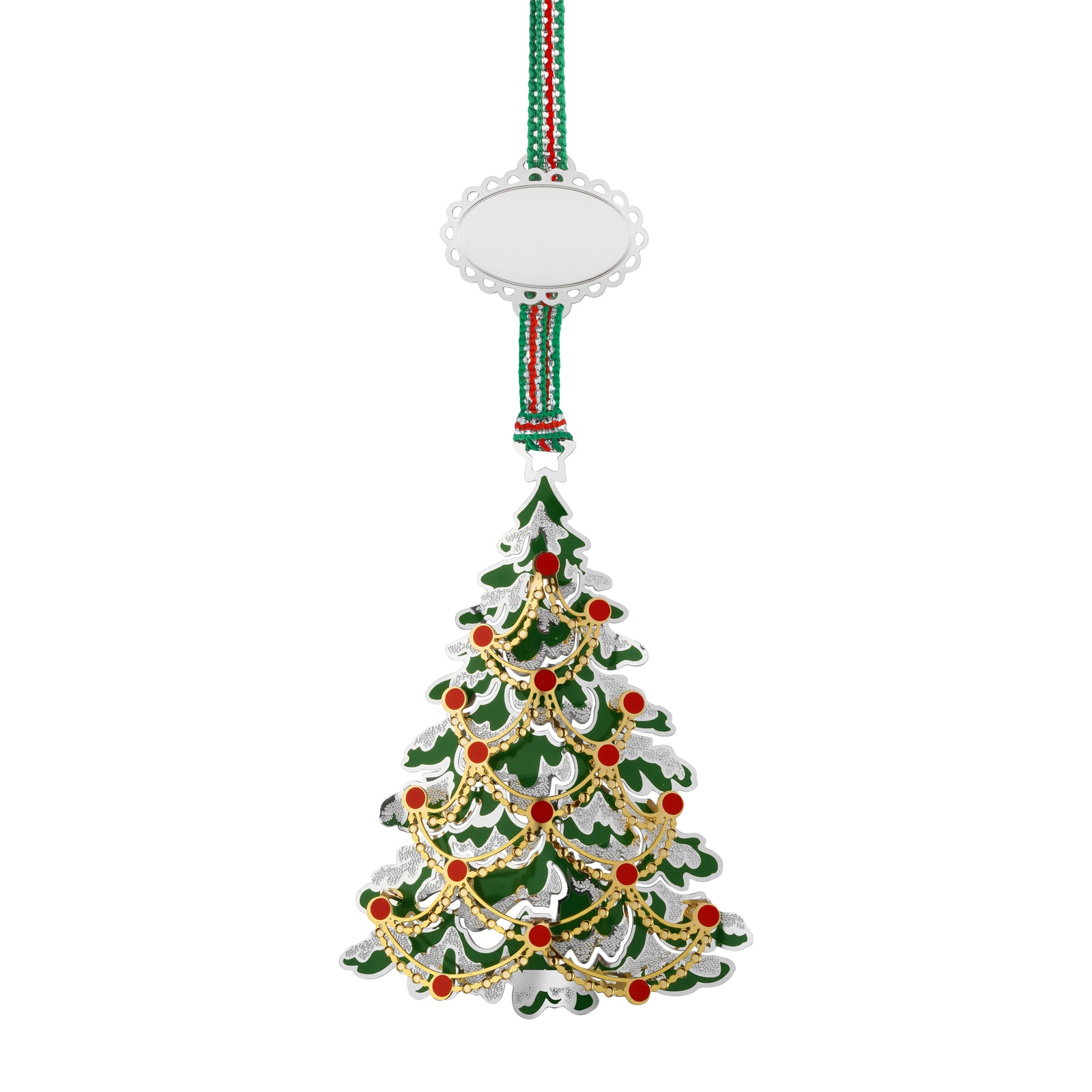 Newbridge Silverware Gold & Silver Plated Christmas Tree Decoration-Goviers