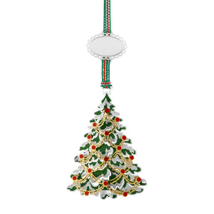 Newbridge Silverware Gold & Silver Plated Christmas Tree Decoration-Goviers