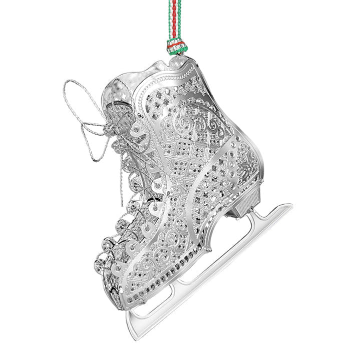 Newbridge Silverware Ice Skate Christmas Tree Decoration-Goviers