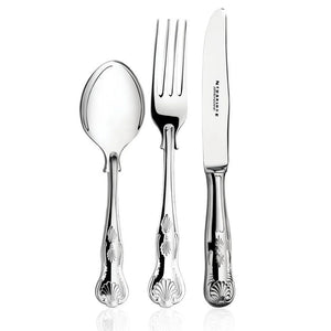 Newbridge Silverware Kings - Silver Plated 3 Piece Child Cutlery Set-Goviers