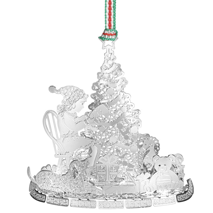 Newbridge Silverware Letter To Santa Christmas Tree Decoration-Goviers