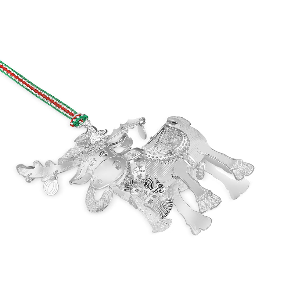 Newbridge Silverware Moose Christmas Tree Decoration-Goviers
