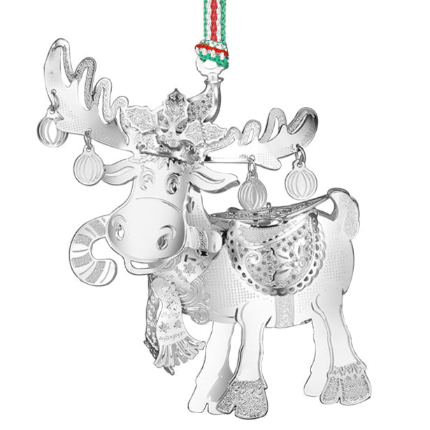 Newbridge Silverware Moose Christmas Tree Decoration-Goviers