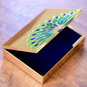 Newbridge Silverware Peacock Keepsake Box-Goviers