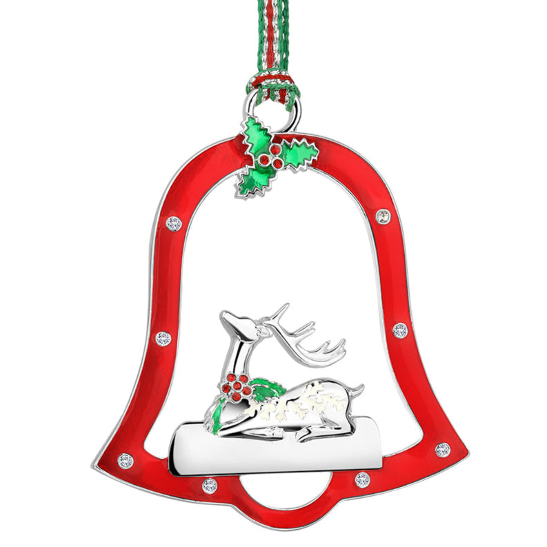 Newbridge Silverware Resting Reindeer Christmas Tree Decoration-Goviers